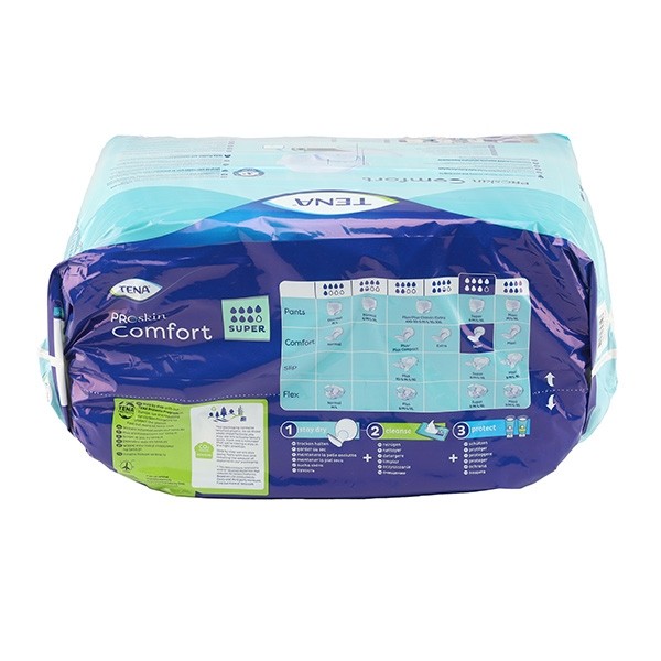Tena Comfort Proskin protections anatomiques Super 7 gouttes