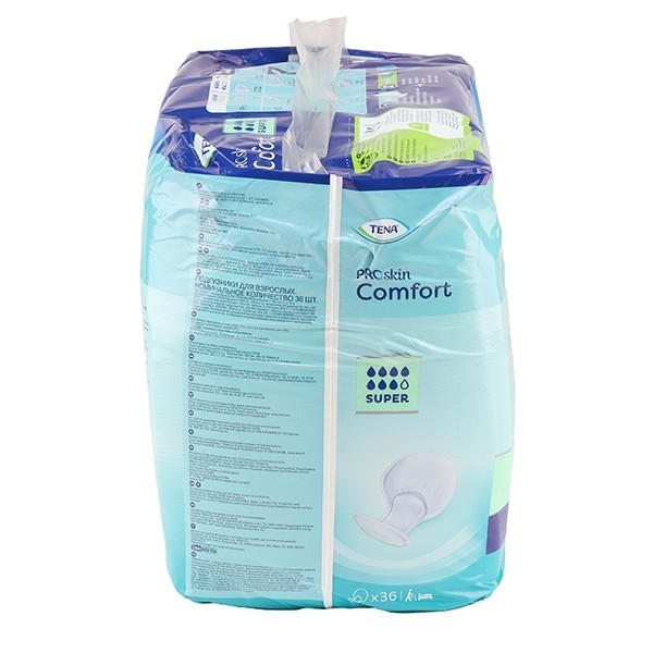 Tena Comfort Proskin protections anatomiques Super 7 gouttes
