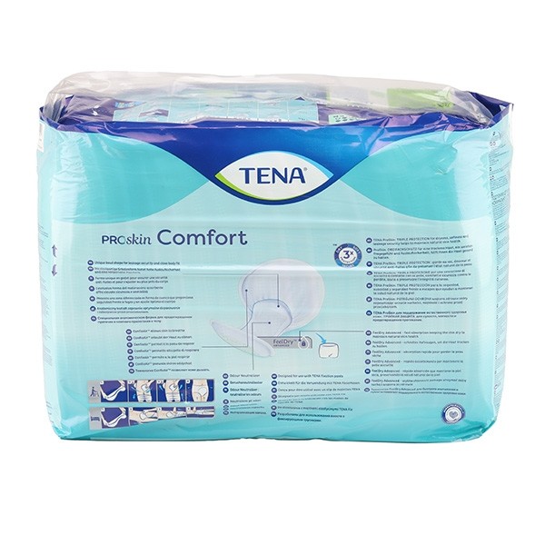Tena Comfort Proskin protections anatomiques Super 7 gouttes