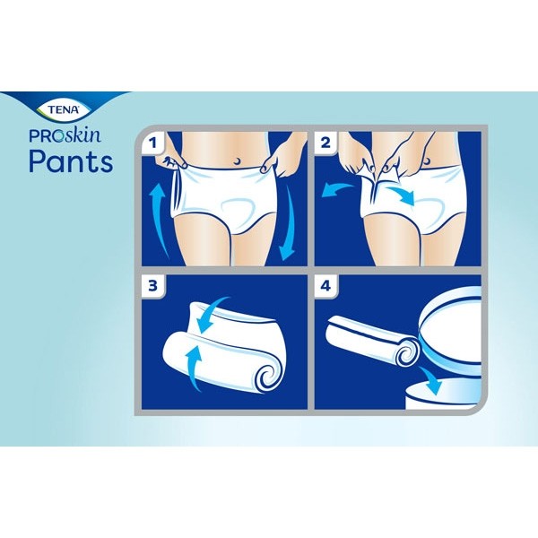 Tena Pants Proskin Slips absorbants Super 7 gouttes