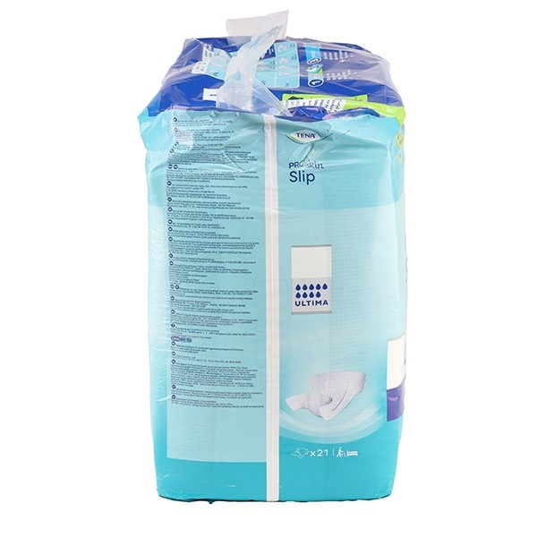 Tena Slip Proskin Changes complets Ultima 9 gouttes