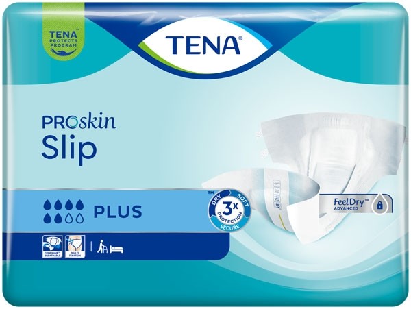 Tena slip Proskin changes complets Plus 6 gouttes