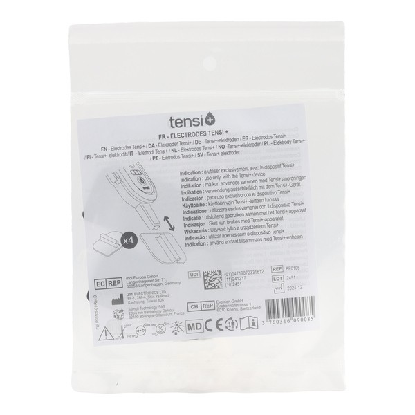 Tensi+ Electrodes silicone