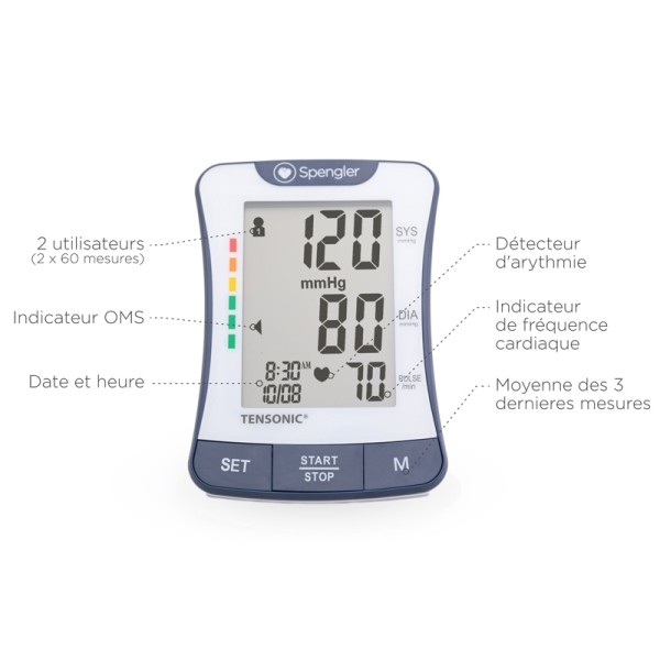 Tensiomètre bras Spengler Tensonic