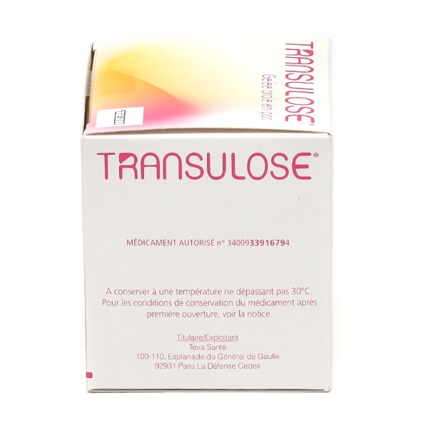 Transulose gelée orale