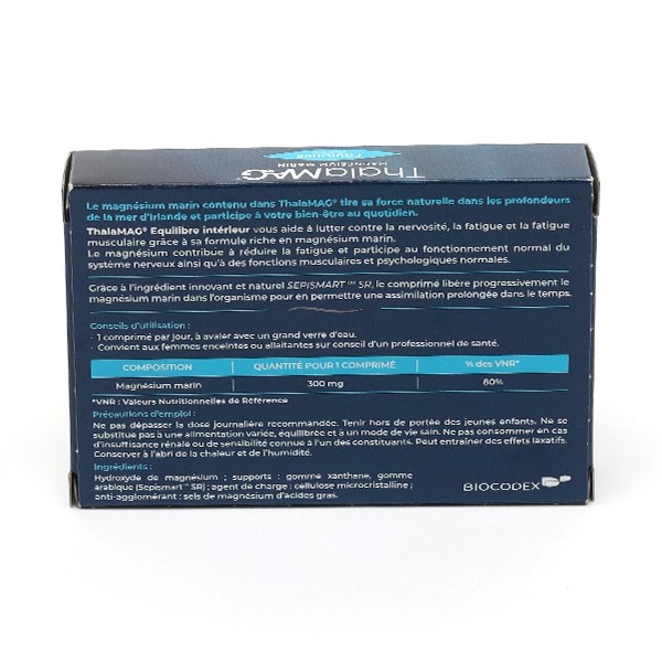 Thalamag Magnesium marin comprimés