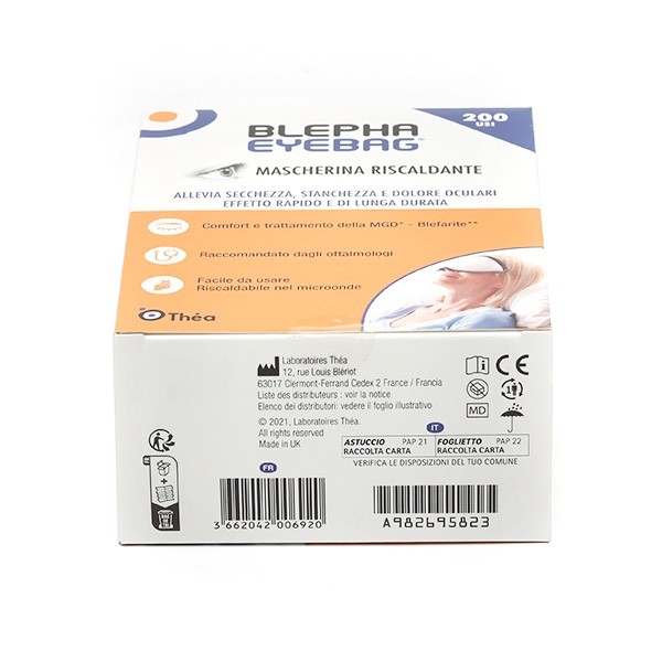 Blepha Eyebag Masque chauffant pour les yeux