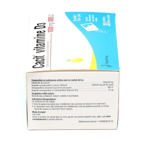 Cacit Vitamine D3 1000 mg