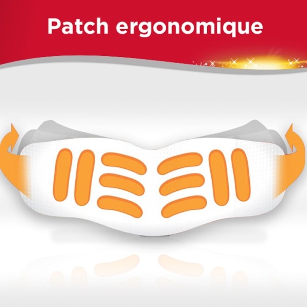 ThermaCare patch auto-chauffant nuque épaule poignet