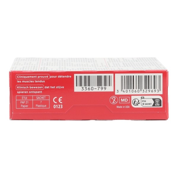 ThermaCare patch auto-chauffant nuque épaule poignet