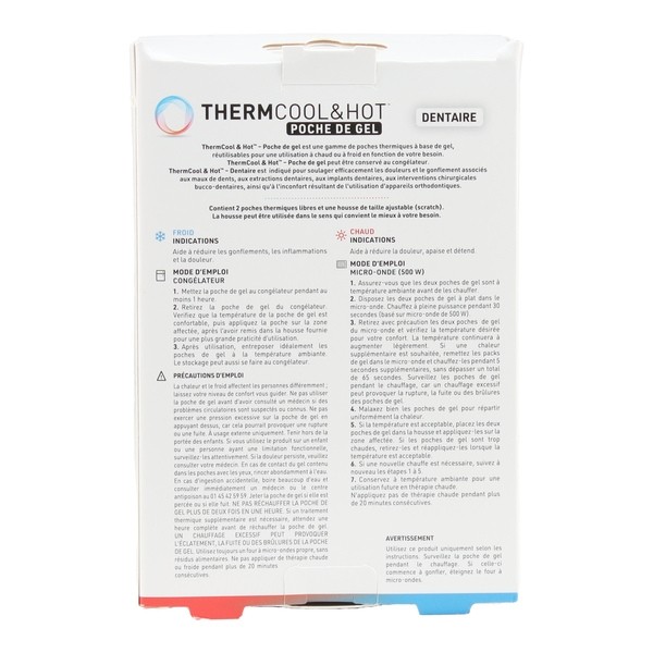 ThermCool & Hot poche de gel dentaire