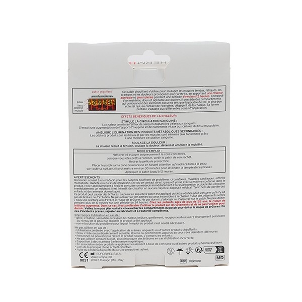 Thermhot Patchs chauffants cou dos épaule poignet