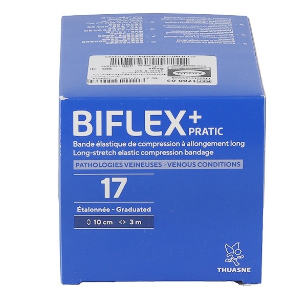 Thuasne Biflex 17 + Pratic bande de contention élastique forte