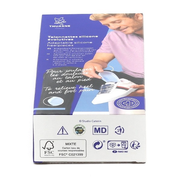 Thuasne talonnettes silicone évolutives