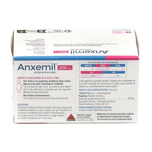 Anxemil 200 mg comprimé Sommeil
