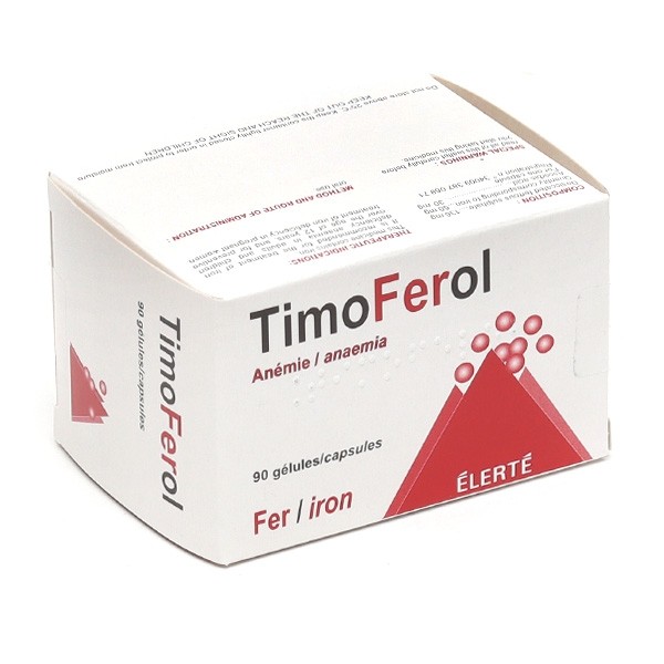 TimoFerol 50 mg comprimés fer