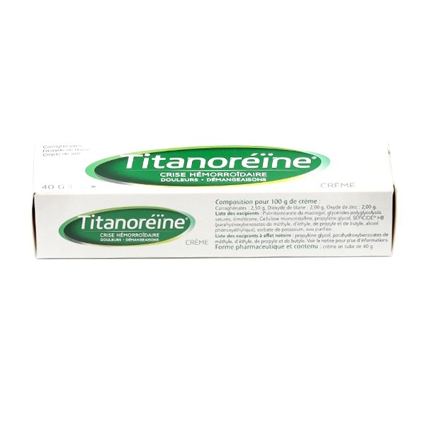 Titanoréine crème hémorroide