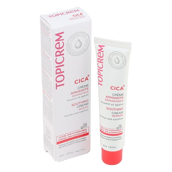 Topicrem Cica+ crème apaisante