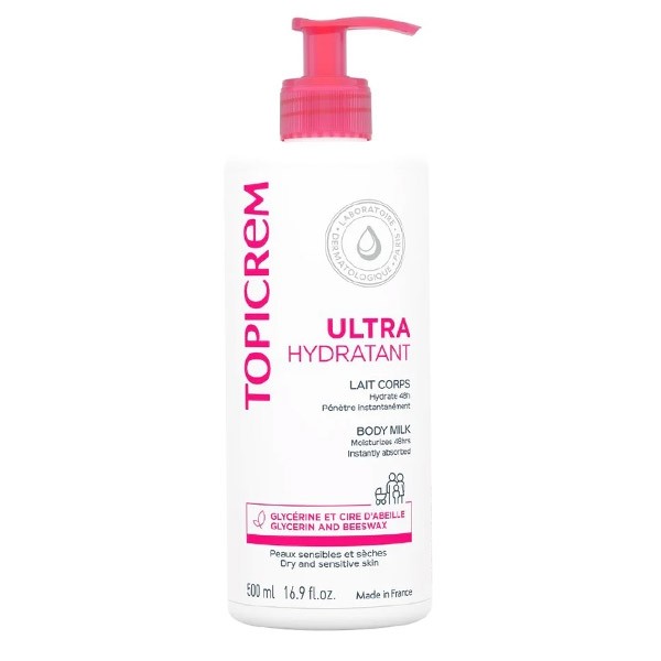 Topicrem lait corps ultra hydratant