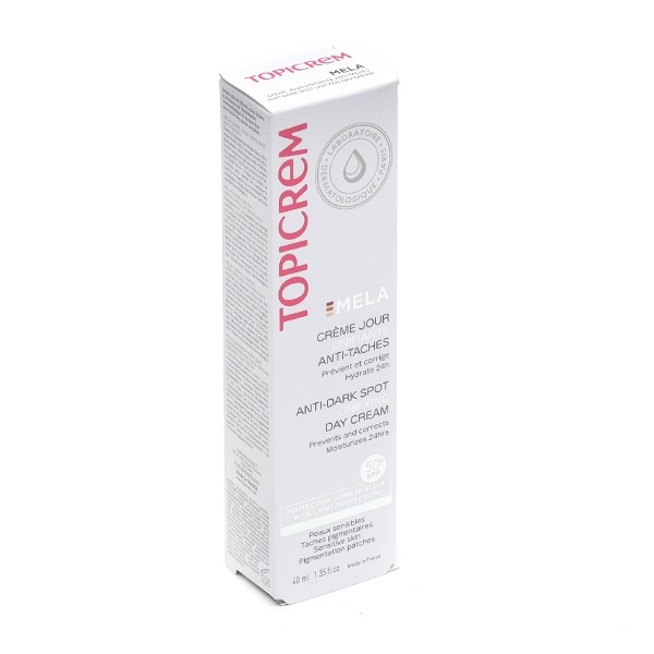 Topicrem Mela Crème jour unifiante anti tache SPF 50+