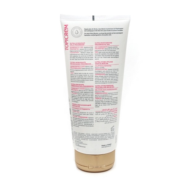 Topicrem lait ultra-hydratant hâle progressif