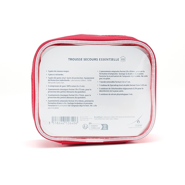 Gilbert trousse de secours essentielle