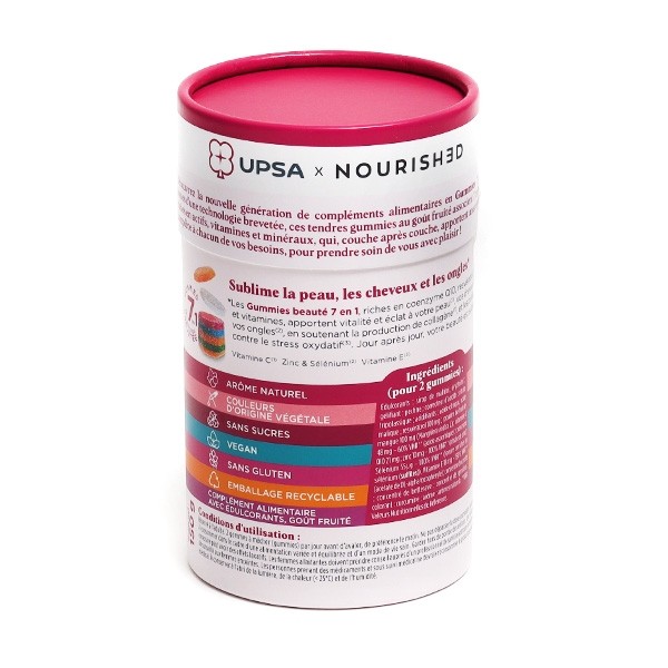 UPSA Nourished Beauté gummies