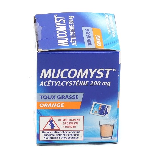 Mucomyst 200 mg sachet