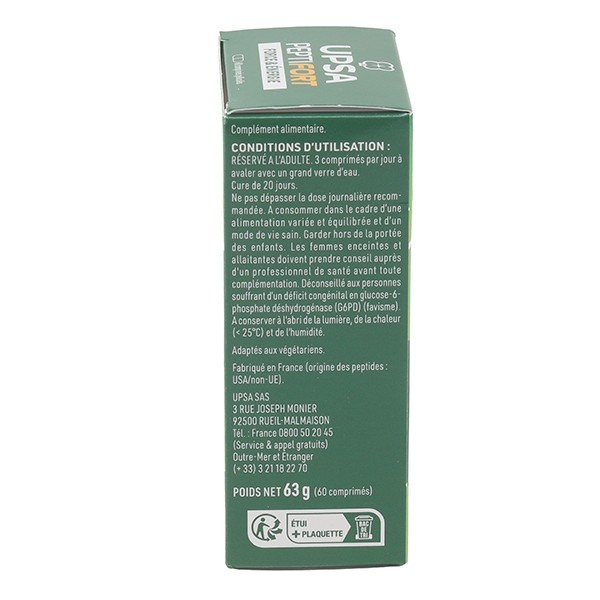 UPSA PeptiFort Force & Energie comprimé