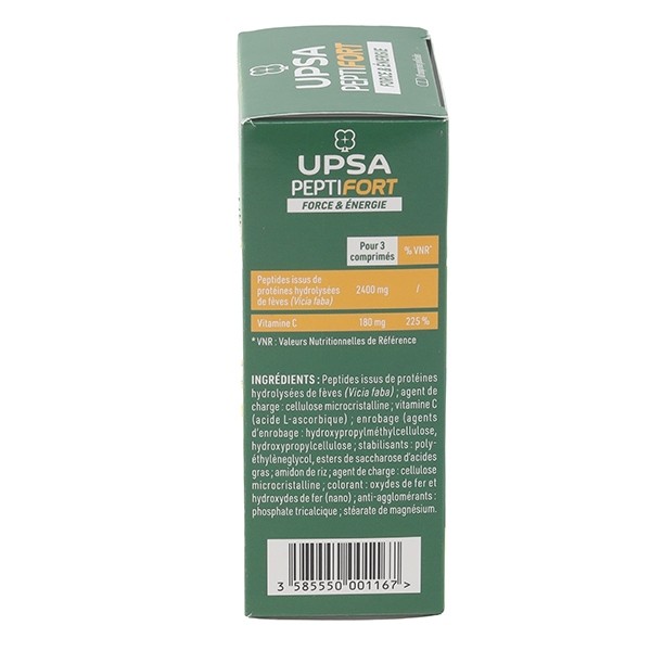 UPSA PeptiFort Force & Energie comprimé