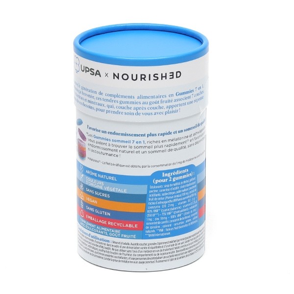UPSA Nourished Sommeil gummies