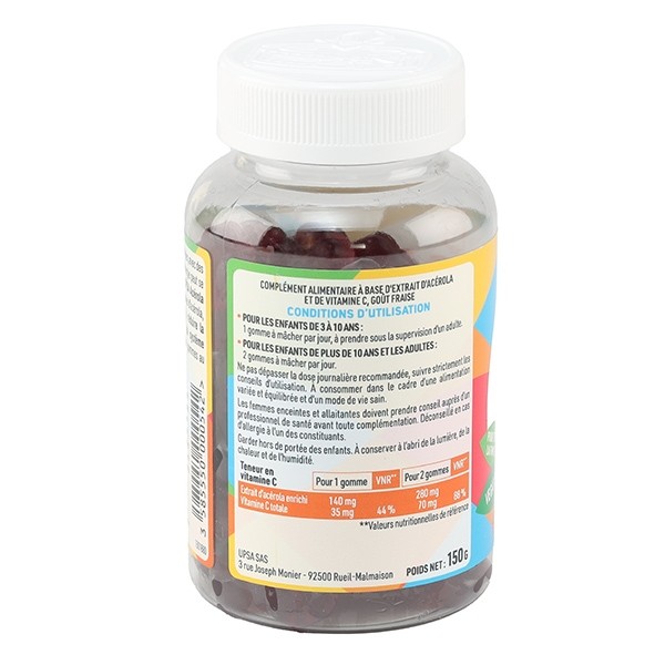 UPSA Vitalité Acérola vitamine C Kids Gummies