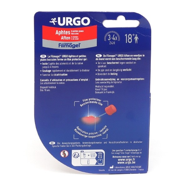 Urgo Filmogel Aphtes pansement liquide