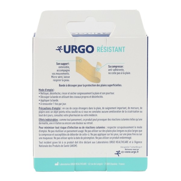 Urgo bande résistante pansement à découper