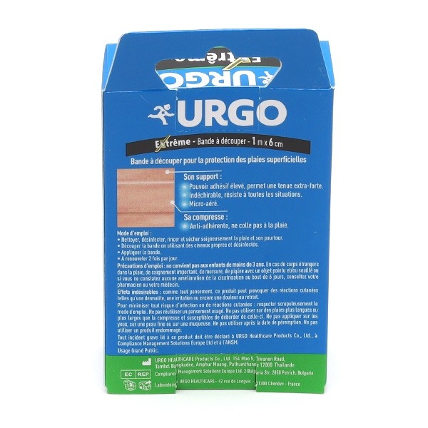 Urgo Extreme Bande pansement à découper