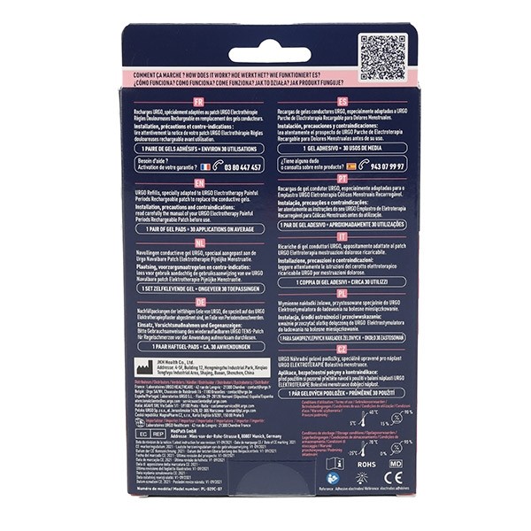 UrgoGyn Patch Electrothérapie règles douloureuses