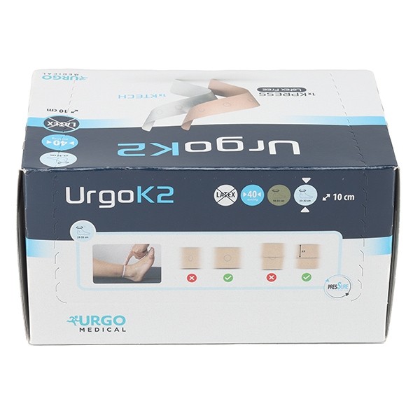 Urgo K2 système de compression bi-bande sans latex