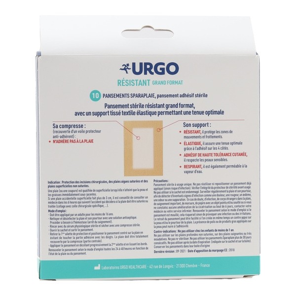 Urgo Pansement Sparaplaie