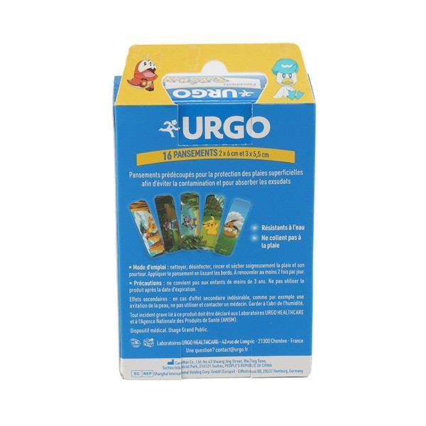 Urgo Pansements Pokémon pour enfants