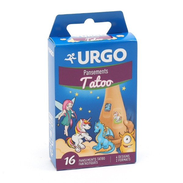 Urgo Pansements Tatoo pour enfants par 16