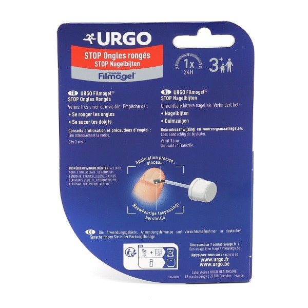 Urgo Filmogel Vernis Stop ongles rongés