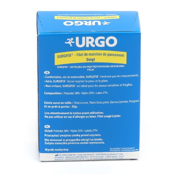 Urgo Surgifix filet de maintien doigt