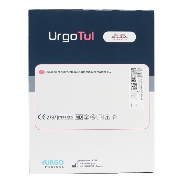 UrgoTul Border Silicone pansement adhésif