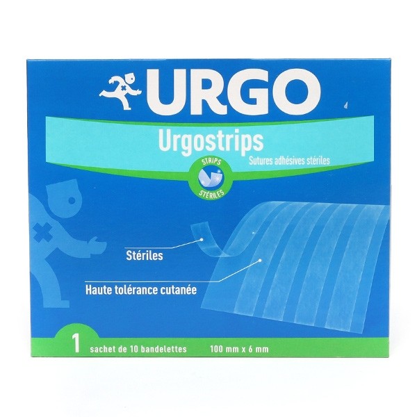 Urgostrips sutures cutanées