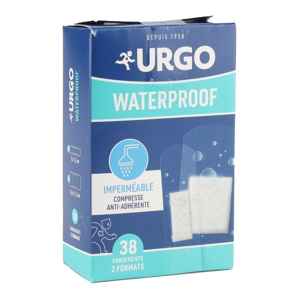 Urgo Waterproof pansements imperméables assortis