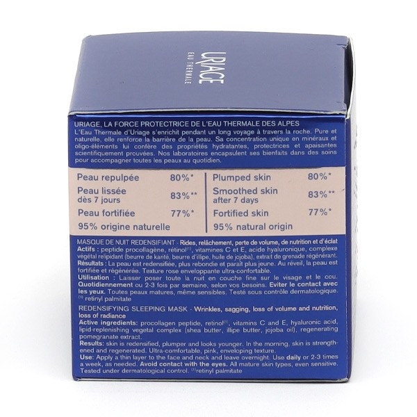 Uriage Age Absolu Masque de nuit redensifiant