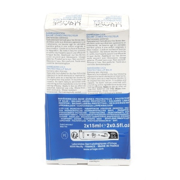 Uriage Bariéderm Cica Lèvres baume protecteur