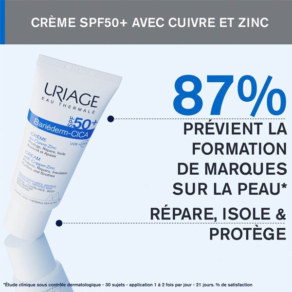 Uriage Bariéderm Cica crème SPF 50+