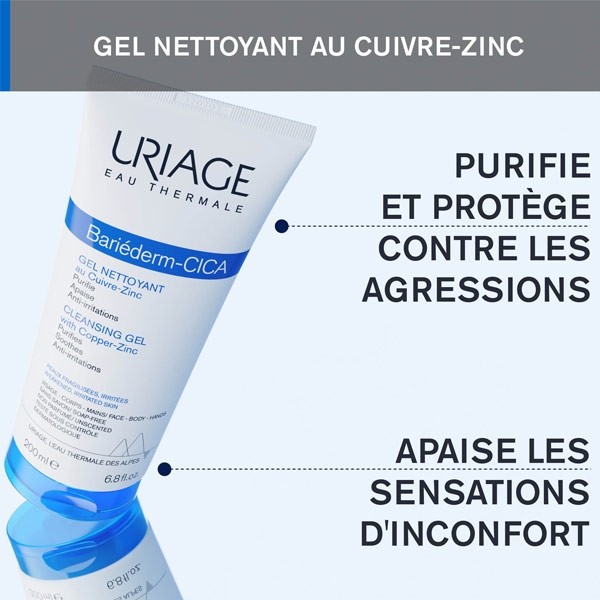 Uriage Bariéderm Cica gel nettoyant