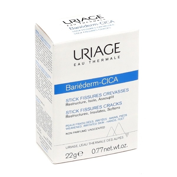 Uriage Bariéderm Cica stick fissures crevasses